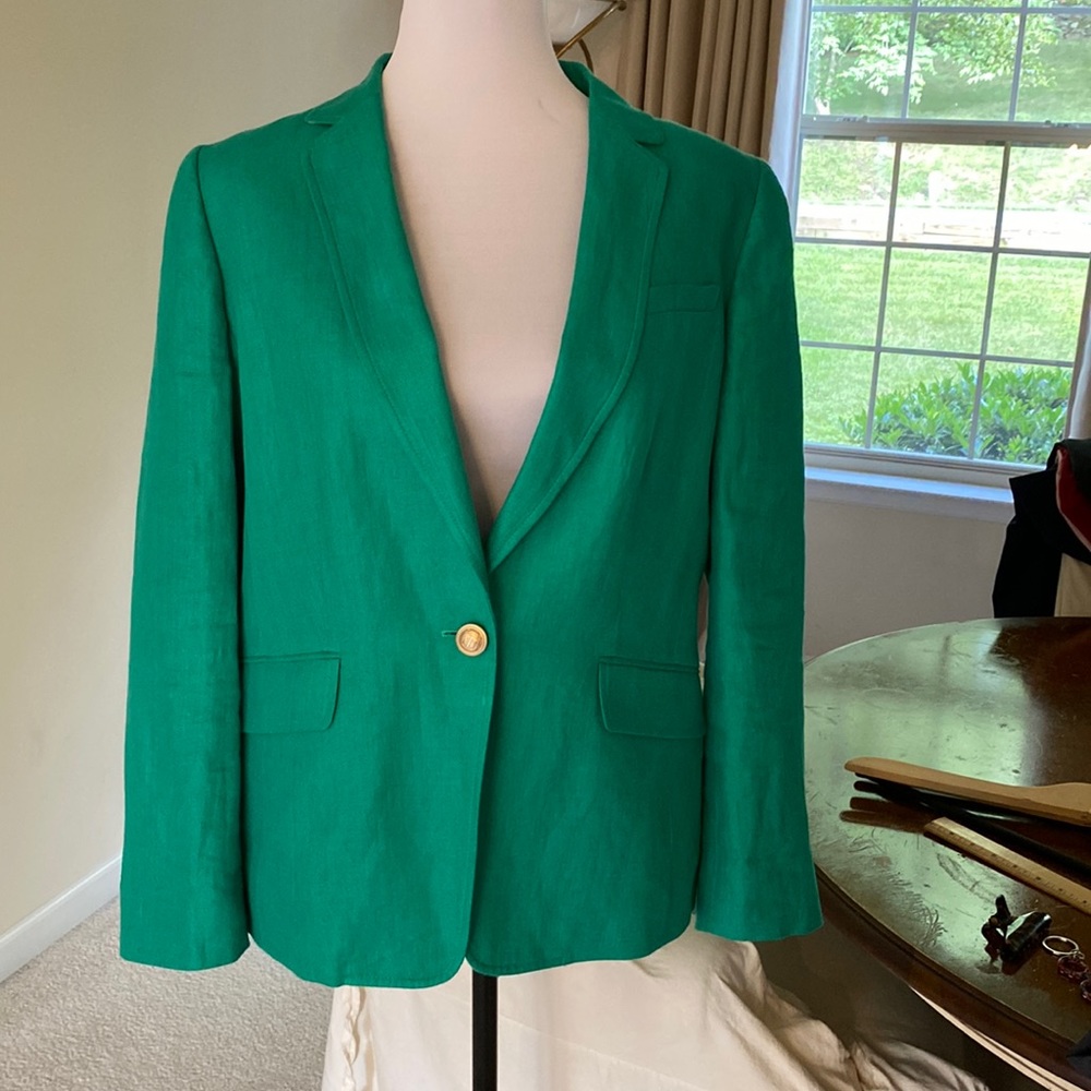Talbots Blazer - 12 - Green
